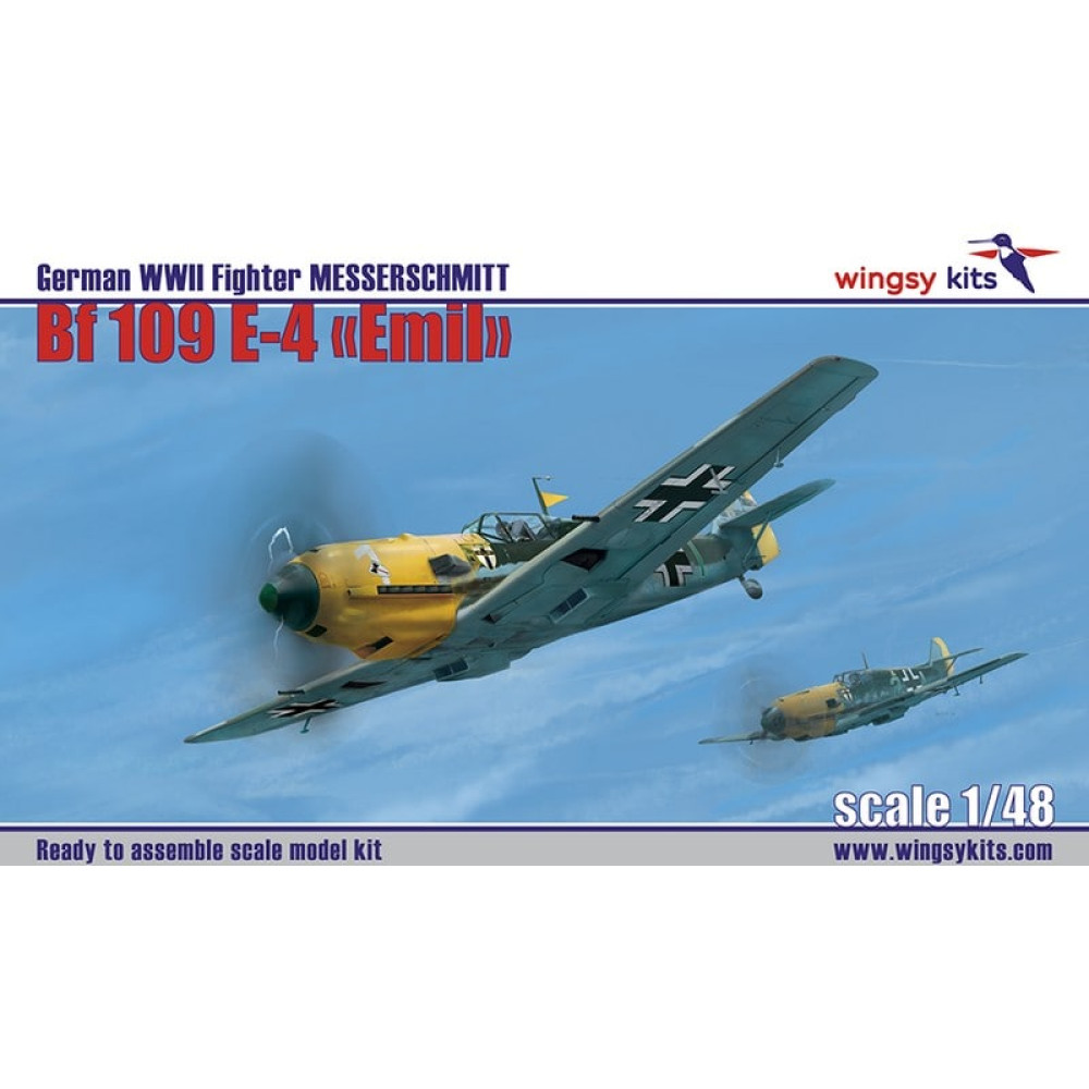 Wingsy Kits D5-10 - 1/48 Aircraft Messerschmitt Bf 109E-4 D5-10